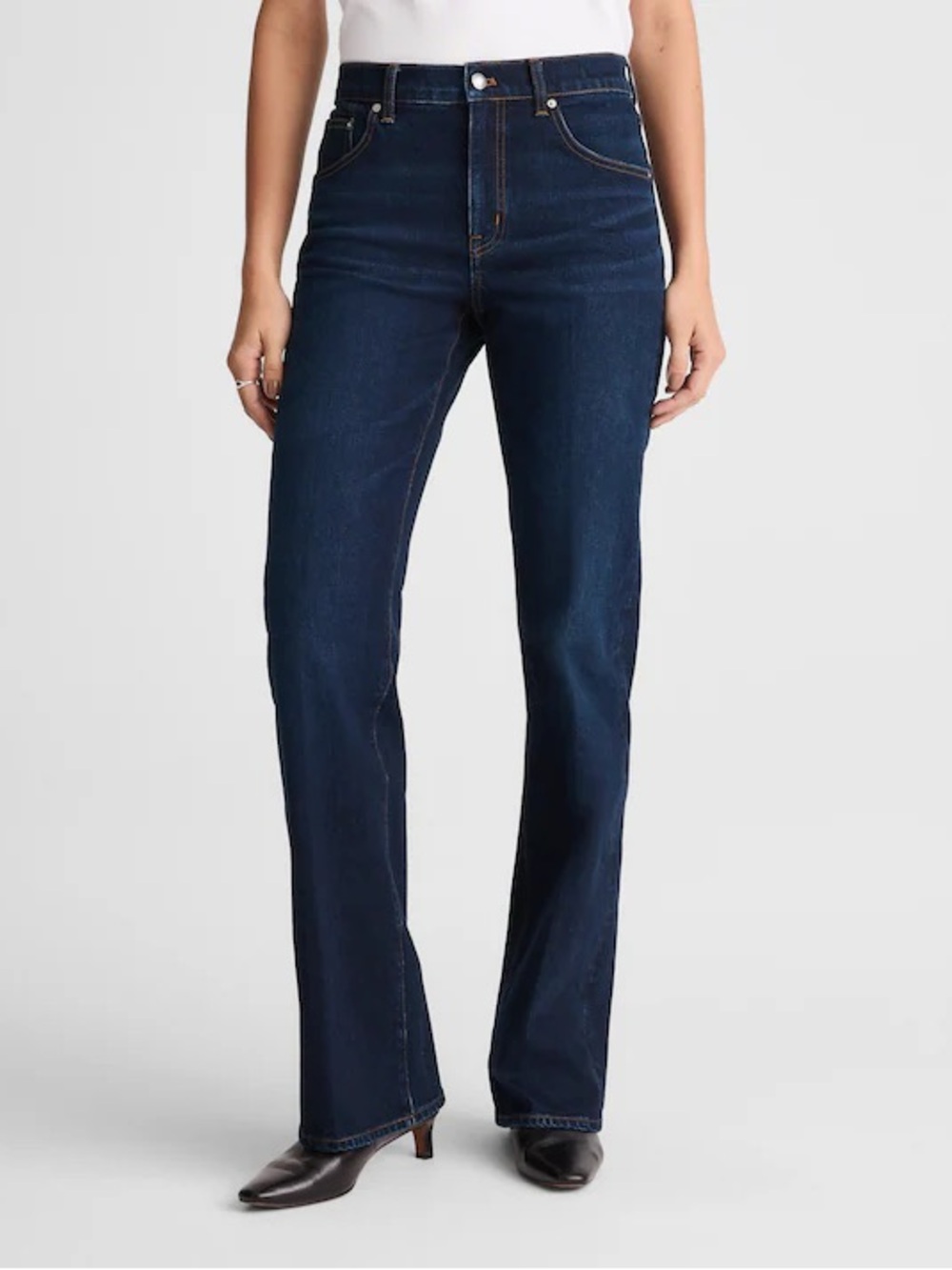 Madewell Relaxed Bootcut Jeans high rise dark wash women’s Size 29 NWT